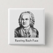 Bach-Klassiker-Komposer Button (Vorderseite)