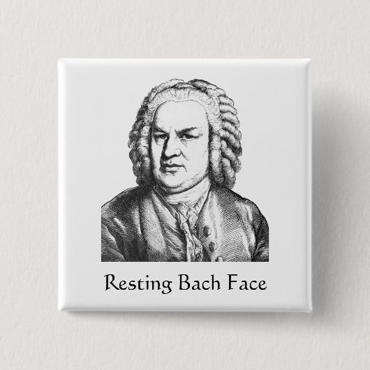 Bach-Klassiker-Komposer Button (Vorderseite)