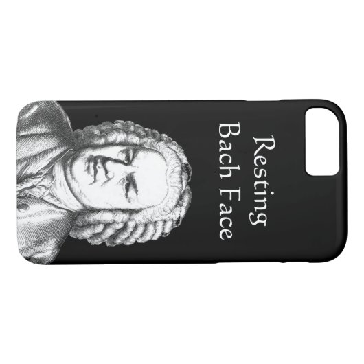 Bach-Klassiker-Komposer Case-Mate iPhone Hülle (Rückseite (Horizontal))