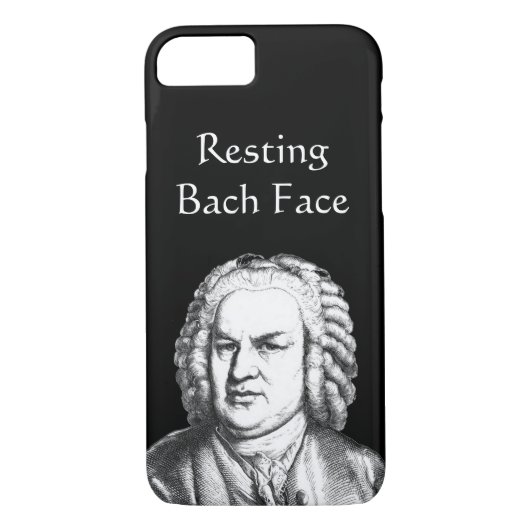 Bach-Klassiker-Komposer Case-Mate iPhone Hülle (Rückseite)
