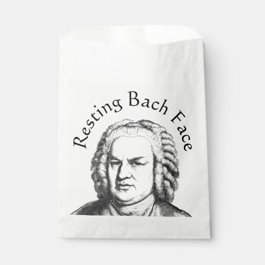 Bach-Klassiker-Komposer Geschenktütchen (Vorderseite)