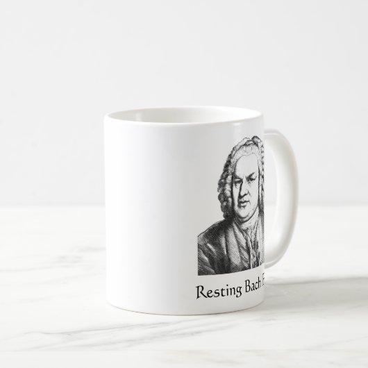 Bach-Klassiker-Komposer Kaffeetasse (VorderseiteRechts)