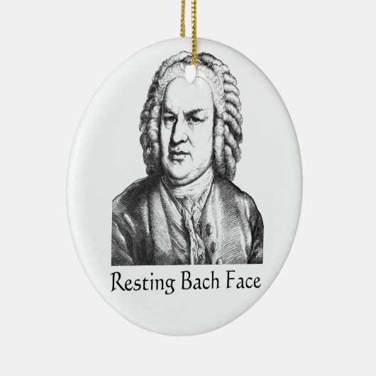 Bach-Klassiker-Komposer Keramik Ornament (Rechts)