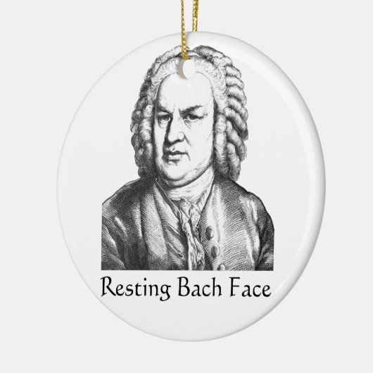 Bach-Klassiker-Komposer Keramik Ornament (Links)