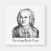 Bach-Klassiker-Komposer Magnet (Vorne)