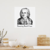 Bach-Klassiker-Komposer Poster (Küche)
