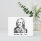 Bach-Klassiker-Komposer Postkarte (Stehend Vorderseite)