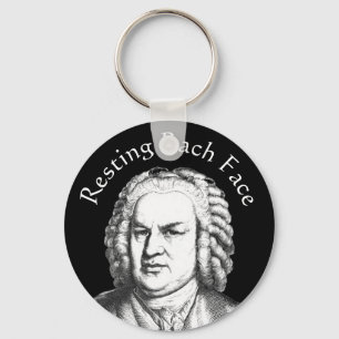 Bach-Klassiker-Komposer Schlüsselanhänger