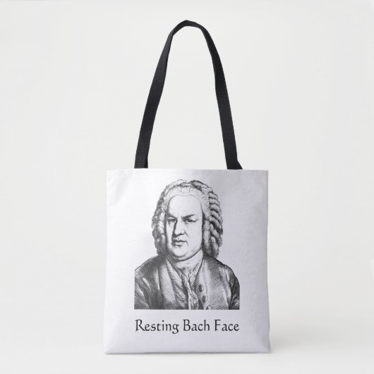 Bach-Klassiker-Komposer Tasche (Vorderseite)