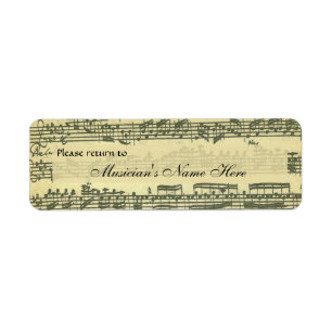 Bach Partita Eigentums-Aufkleber