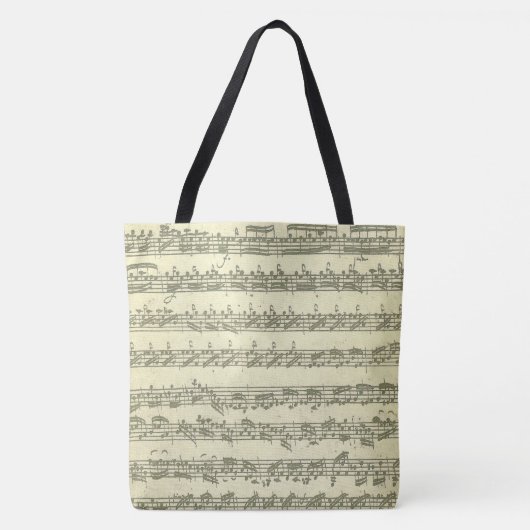 Bach Partita ursprüngliche Tasche (Vorderseite)