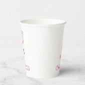 Bach Party Paper Cups "Chefanatiker nach Charlesto Pappbecher (Rechts)