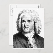 BACH POSTKARTE (Vorne/Hinten)