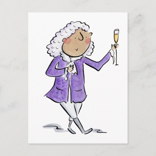 Bach Postkarte (Vorderseite)