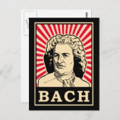 Bach Postkarte (Vorne/Hinten)