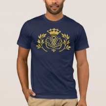 Bach-Siegel / Wappen / Monogramm in Gold