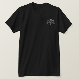 Bach-Siegel / Wappen / Monogramm in Silber T-Shirt