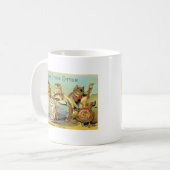Bach-Spulen-Baumwolle Kaffeetasse (Vorderseite Links)