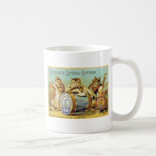 Bach-Spulen-Baumwolle Kaffeetasse (Rechts)