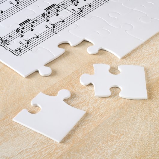 Bach the Well Tempered Tastatur Prealudium 1 C-dur Puzzle (Seite)
