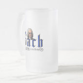 Bach - TOJB Mattglas Bierglas (Vorderseite Links)