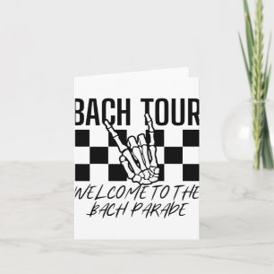 Bach Tour Willkommen bei der Bach Parade Gotik Bac Karte