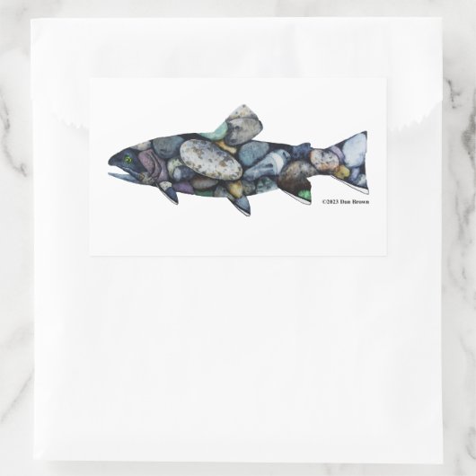 Bach Trout Stickers (Tasche)