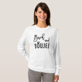 Bach- und Boozy-Junggeselinnen-Abschied-Favoriten T-Shirt (Vorne ganz)
