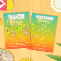 Bach und Bozy Bachelorette mit Übungen