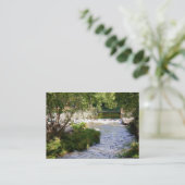 Bach-Visitenkarte Visitenkarte (Stehend Vorderseite)