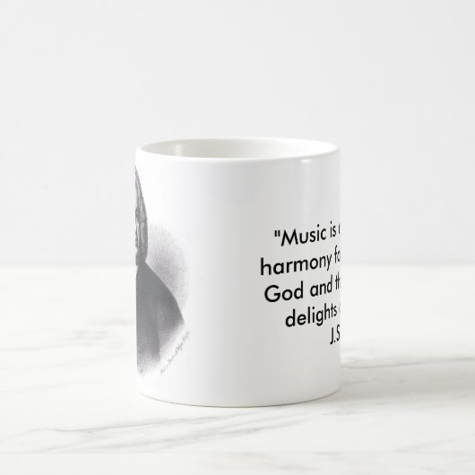 Bach Zitat Kaffeetasse (Mittel)