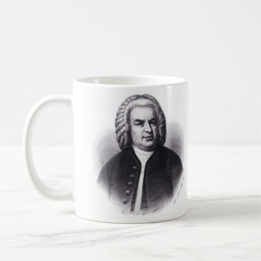 Bach Zitat Kaffeetasse (Links)