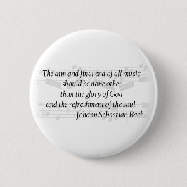 Bach Zitat-Knopf Button