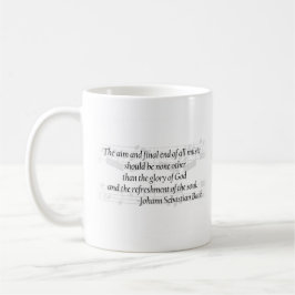 Bach Zitat-Tasse Kaffeetasse