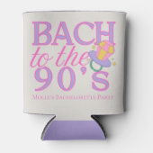 Bach zu den 90er Jahren - Retro-Junggeselinnen-Abs Dosenkühler (Vorderseite)