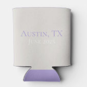 Bach zu den 90er Jahren - Retro-Junggeselinnen-Abs Dosenkühler (Rückseite)