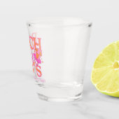 Bach zu den 90er Jahren - Retro-Junggeselinnen-Abs Schnapsglas (Rechts)