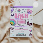 Bach zu den 90er Jahren Y2K Bachelorette Wochenend Einladung