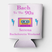 Bach zum 90er-Cassette-Tape-Junggeselinnen-Abschie Dosenkühler (Vorderseite)