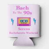 Bach zum 90er-Cassette-Tape-Junggeselinnen-Abschie Dosenkühler (Rückseite)