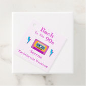 Bach zum 90er-Cassette-Tape-Junggeselinnen-Abschie Geschenkanhänger (Beispiel)