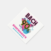 Bach zum 90er-Junggeselinnen-Abschied Serviette (Ecke)