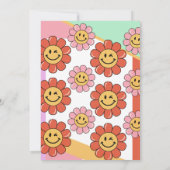 Bach zum Junggeselinnen-Abschied der 90er Jahre Einladung (Rückseite)