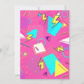 Bach zur Einladung der Bridal Dusche der 90er Jahr (Rückseite)