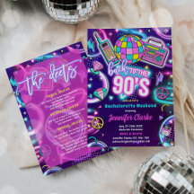 Bach zur Neon Disco Bachelorette