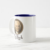 Bach Zweifarbige Tasse (Vorderseite Links)