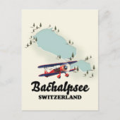 Bachalpsee Schweiz Karte (Vorderseite)