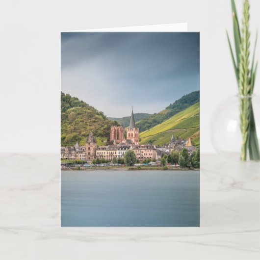 Bacharach am Rhein - Deutschland Karte (Vorderseite)