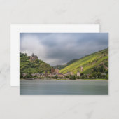 Bacharach am Rhein - Deutschland-Karte (Vorne/Hinten)