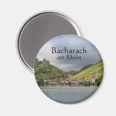 Bacharach am Rhein - Deutschland Magnet (Vorderseite/Rückseite)